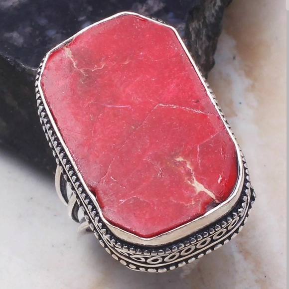 Other - See sediment Jasper silver ring